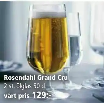 Kitch'n Rosendahl Grand Cru 2 st. ölglas 50 cl erbjuda