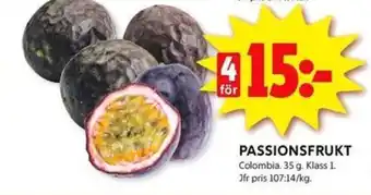 ICA Kvantum PASSIONSFRUKT erbjuda