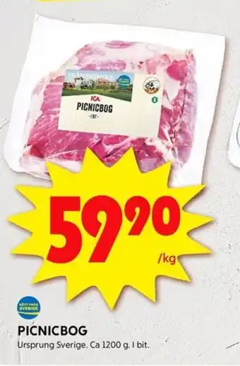 ICA Kvantum PICNICBOG erbjuda