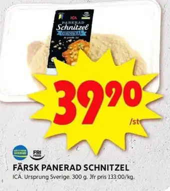 FÄRSK PANERAD SCHNITZEL