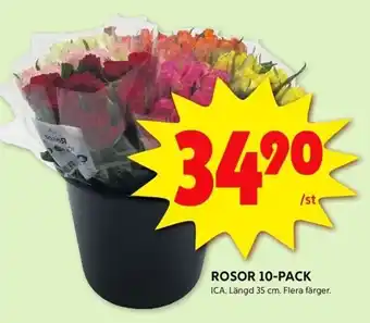 ICA Kvantum ROSOR 10-PACK erbjuda