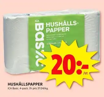 ICA Kvantum HUSHÅLLSPAPPER erbjuda