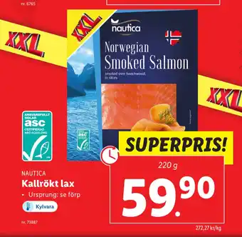 Lidl Kallrökt lax erbjuda