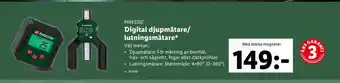 Lidl Digital djupmätare/ lutningsmätare erbjuda