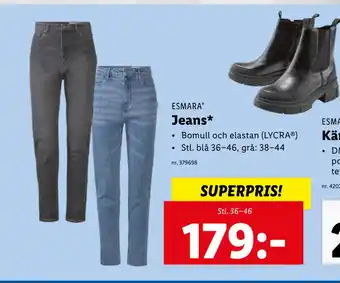 Lidl Jeans erbjuda