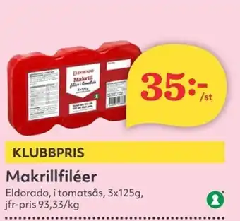 Hemköp Makrillfiléer erbjuda