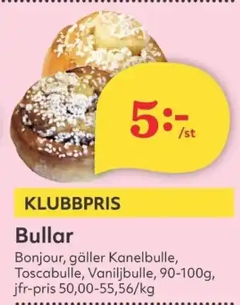Hemköp Bullar erbjuda