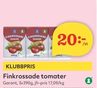 Hemköp Finkrossade tomater erbjuda