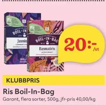Hemköp Ris Boil-In-Bag erbjuda