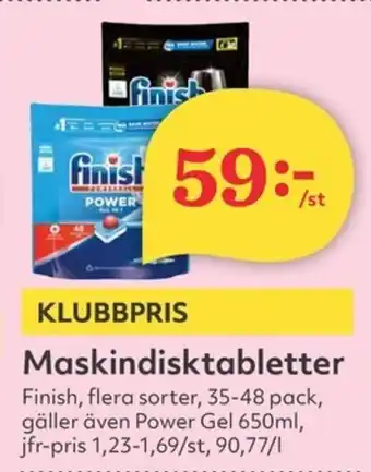 Hemköp Maskindisktabletter erbjuda