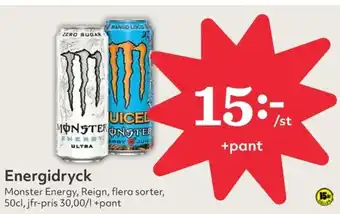 Hemköp Energidryck erbjuda