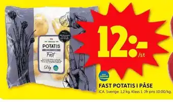 ICA Kvantum FAST POTATIS I PÅSE erbjuda