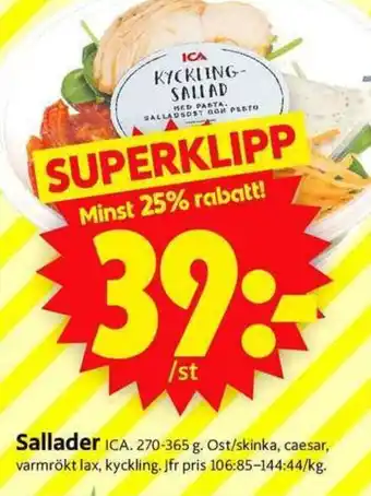 ICA Supermarket Sallader erbjuda