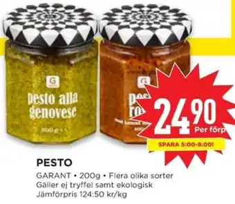 Willys PESTO erbjuda
