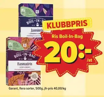 Östenssons Ris Boil-In-Bag erbjuda