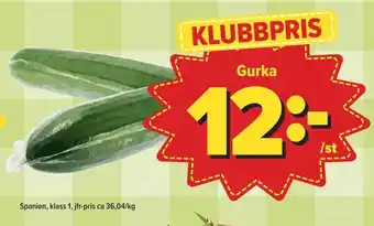 Östenssons Gurka erbjuda
