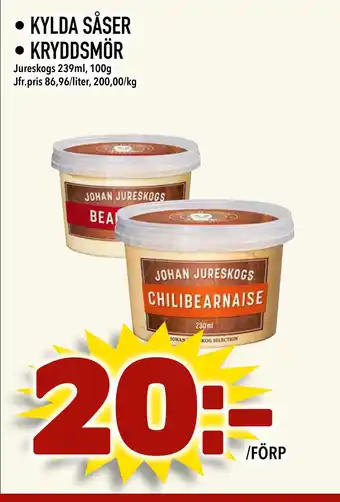 Bonum Matmarknad Kylda såser • kryddsmör erbjuda