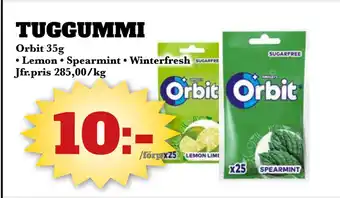 Bonum Matmarknad Tuggummi erbjuda