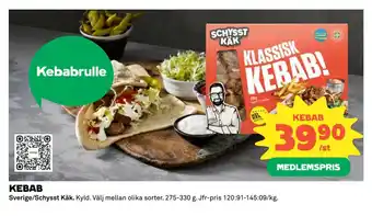 Coop Kebab erbjuda