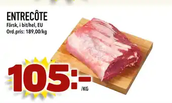 Din Mat Entrecôte erbjuda