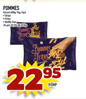 Din Mat Pommes erbjuda
