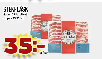 Din Mat Stekfläsk erbjuda