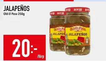 Matdax Jalapeños erbjuda
