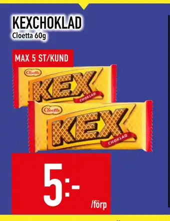 Matdax Kexchoklad erbjuda