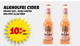 Nelins Alkholfri cider erbjuda