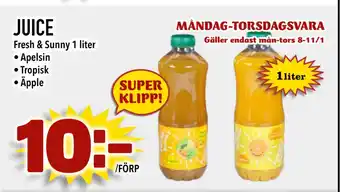 Nya Pulsen Juice erbjuda