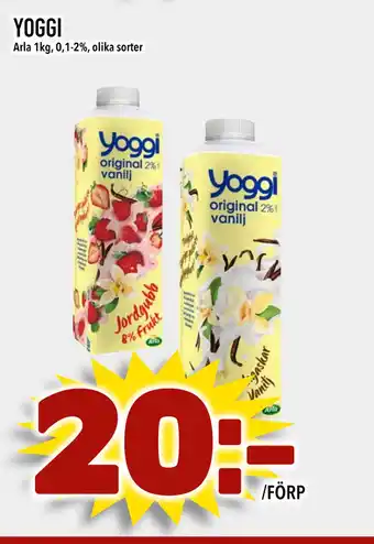 Nya Pulsen Yoggi erbjuda