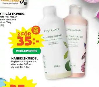 Stora Coop Handdiskmedel erbjuda
