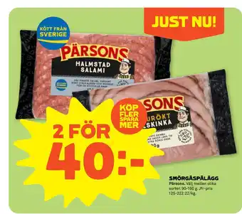 Stora Coop Smörgåspålägg erbjuda