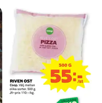 Stora Coop Riven ost erbjuda