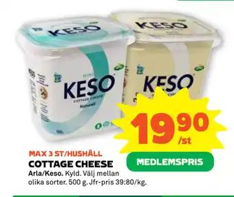 Stora Coop Cottage cheese erbjuda