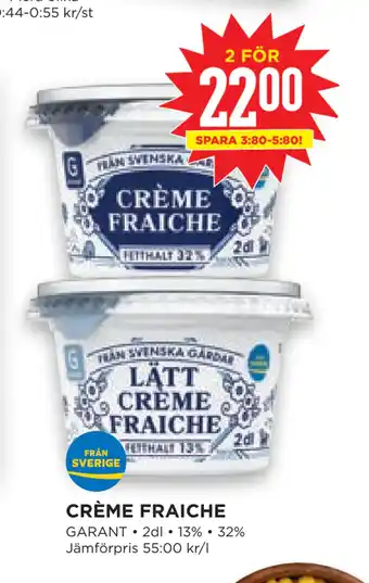 Willys Hemma Crème fraiche erbjuda