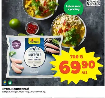 Coop Kycklinginnerfilé erbjuda