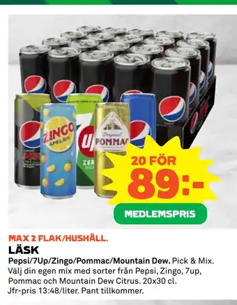 Coop Läsk erbjuda