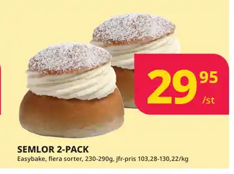 Tempo Semlor 2-pack erbjuda