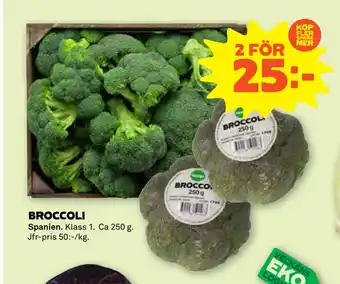 Coop Forum Broccoli erbjuda