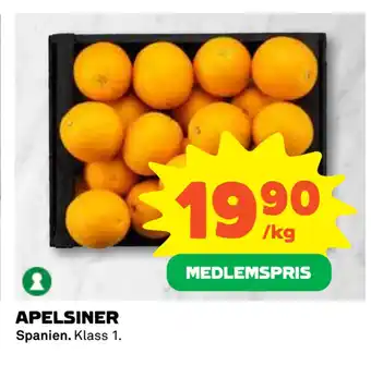 Coop Daglivs Apelsiner erbjuda