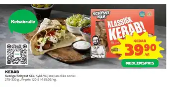 Coop Daglivs Kebab erbjuda
