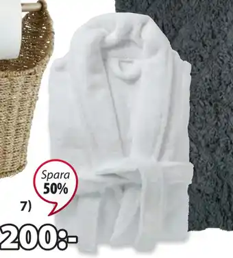 JYSK Stigen morgonrock erbjuda