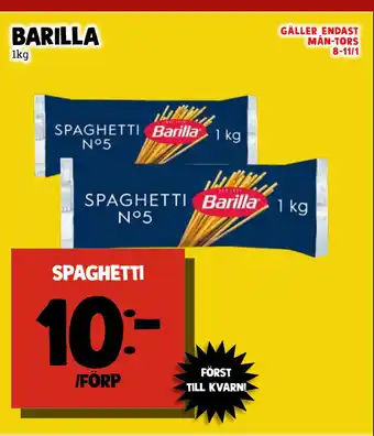 MatArket Spaghetti erbjuda