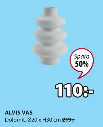 JYSK Alvis vas erbjuda