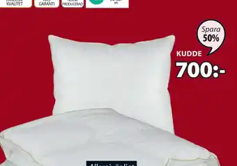 JYSK Kudde erbjuda
