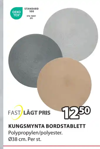 JYSK Kungsmynta bordstablett erbjuda