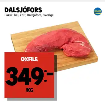 MatArket Oxfile erbjuda