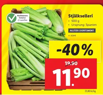 Lidl Stjälkselleri erbjuda