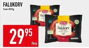 Matdax Scan falukorv erbjuda